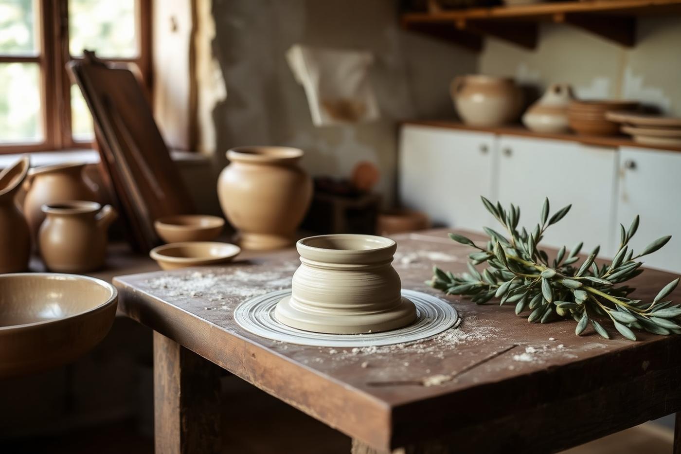 Atelierul de ceramică de sâmbătă